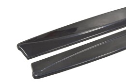 Seitenschweller Ansatz Cup Leisten V.1 passend für BMW M4 F82 schwarz Hochglanz