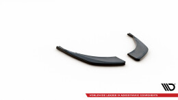 Street+ Heck Ansatz Flaps passend für Audi Q8 S-line Mk1 schwarz Hochglanz