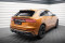 Heck Ansatz Flaps Diffusor passend für Audi Q8 S-line Mk1 schwarz Hochglanz