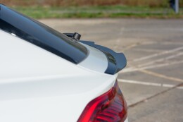 Heck Spoiler Aufsatz Abrisskante V.2 für Audi Q8 S-line schwarz Hochglanz