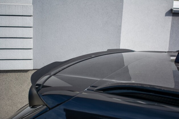 Heck Spoiler Aufsatz Abrisskante für BMW X5 E70 Facelift M Paket schwarz Hochglanz
