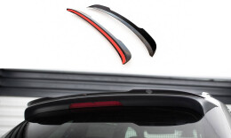 Heck Spoiler Aufsatz Abrisskante passend für BMW X5 E70 Facelift M Paket schwarz Hochglanz