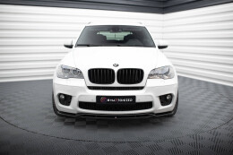 Cup Spoilerlippe Front Ansatz für BMW X5 E70 FL M...