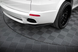 Heck Ansatz Flaps Diffusor passend für BMW X5 E70...