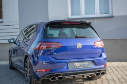 Heck Spoiler Aufsatz Abrisskante V.2 für VW Golf 7 R/ R-Line/ GTI + FL schwarz Hochglanz