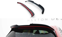 Heck Spoiler Aufsatz Abrisskante V.2 passend für VW Golf 7 R / R-Line / GTI schwarz Hochglanz