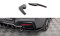 Heck Ansatz Flaps Diffusor passend für BMW 1er F20 Facelift M-power schwarz Hochglanz