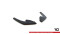 Heck Ansatz Flaps Diffusor passend für BMW 1er F20 Facelift M-power schwarz Hochglanz