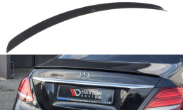 Heck Spoiler Aufsatz Abrisskante passend für Mercedes-Benz E Limousine W213 AMG-Line schwarz Hochglanz