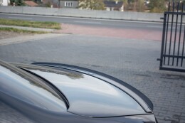Heck Spoiler Aufsatz Abrisskante passend für Mercedes-Benz E Limousine W213 AMG-Line schwarz Hochglanz