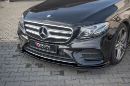 Cup Spoilerlippe Front Ansatz für Mercedes E43 AMG /...