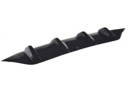 Heck Ansatz Diffusor passend für Mercedes-Benz E43 AMG / AMG-Line Limousine / Kombi W213 / S213 schwarz Hochglanz