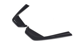 Heck Ansatz Flaps Diffusor passend für Mercedes-Benz E43 AMG / AMG-Line Limousine / Kombi W213 / S213 schwarz Hochglanz