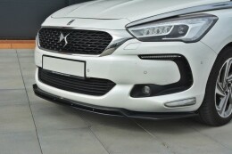 Cup Spoilerlippe Front Ansatz V.3 passend für CITROEN DS5 schwarz Hochglanz