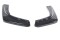 Heck Ansatz Flaps Diffusor passend für BMW 3er G20 / G21 M Paket schwarz Hochglanz