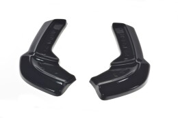 Heck Ansatz Flaps Diffusor passend für Mercedes A45 AMG W176 schwarz Hochglanz
