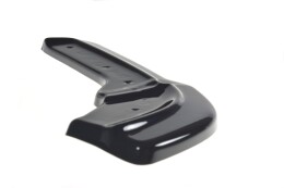 Heck Ansatz Flaps Diffusor passend für Mercedes A45 AMG W176 schwarz Hochglanz