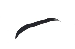 Heck Spoiler Aufsatz Abrisskante passend für Volvo V40 schwarz Hochglanz