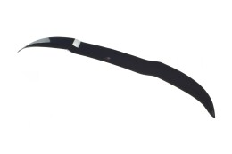 Heck Spoiler Aufsatz Abrisskante passend für Volvo V40 schwarz Hochglanz