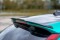 Heck Spoiler Aufsatz Abrisskante passend für Volvo V40 schwarz Hochglanz