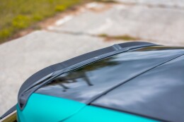Heck Spoiler Aufsatz Abrisskante für Volvo V40 Carbon Look