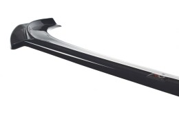 Cup Spoilerlippe Front Ansatz passend für Volvo V40 R-design schwarz Hochglanz