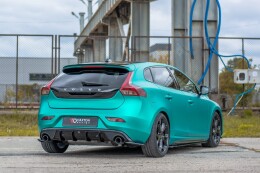 Heck Ansatz Diffusor passend für Volvo V40 R-design...