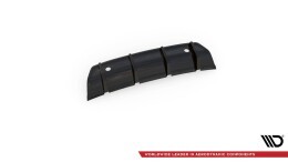 Heck Ansatz Diffusor passend für Volvo V40 R-design schwarz Hochglanz