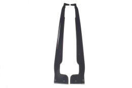 Street+ Seitenschweller Leisten passend für Volvo V40 R-design schwarz Hochglanz