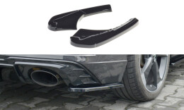 Heck Ansatz Flaps Diffusor passend für Audi RS3 8V...