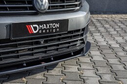 Cup Spoilerlippe Front Ansatz V.1 passend für VW Passat R-Line B8 schwarz Hochglanz