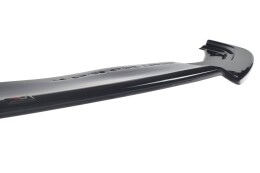Street+ Spoilerlippe Front Ansatz V.2 passend für VW Passat R-Line B8 schwarz Hochglanz
