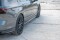 Seitenschweller Ansatz Cup Leisten für VW Passat R-Line B8 Carbon Look