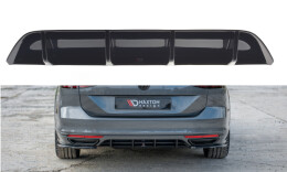 Heck Ansatz Diffusor passend für VW Passat R-Line B8...