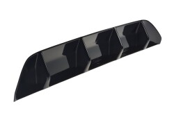 Heck Ansatz Diffusor passend für VW Passat R-Line B8 schwarz Hochglanz