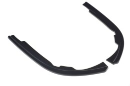 Heck Ansatz Flaps Diffusor passend für VW Passat R-Line B8 schwarz Hochglanz