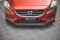 Cup Spoilerlippe Front Ansatz passend für Volvo V40 schwarz Hochglanz