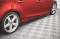 Seitenschweller Ansatz Cup Leisten passend für Volvo V40 schwarz Hochglanz