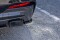 Heck Ansatz Flaps Diffusor passend für BMW X4 M40i G02 schwarz Hochglanz