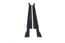 Street+ Seitenschweller Leisten passend für BMW X4 M-Paket G02 schwarz Hochglanz