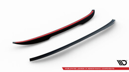 Heck Spoiler Aufsatz Abrisskante passend für Unterer BMW X4 M-Paket G02 / X4 M F98 schwarz Hochglanz