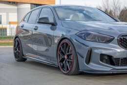 Seitenschweller Ansatz Cup Leisten V.1 passend für BMW 1er F40 M-Paket/ M135i Carbon Look