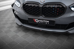 Cup Spoilerlippe Front Ansatz V.4 passend für BMW 1er F40 M-Paket/ M135i schwarz Hochglanz
