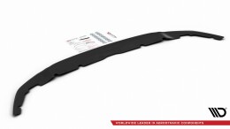 Cup Spoilerlippe Front Ansatz V.4 passend für BMW 1er F40 M-Paket/ M135i schwarz Hochglanz