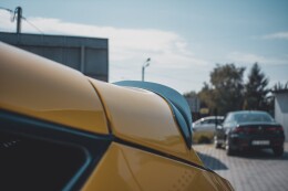 Heck Spoiler Aufsatz Abrisskante passend für Renault Megane 3 RS schwarz Hochglanz