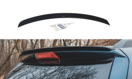 Heck Spoiler Aufsatz Abrisskante passend für Fiat Freemont schwarz Hochglanz