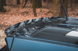 Heck Spoiler Aufsatz Abrisskante passend für Fiat Freemont schwarz Hochglanz