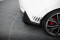Heck Ansatz Flaps Diffusor passend für Hyundai I30 N Mk3 Fastback schwarz Hochglanz