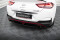 Mittlerer Cup Diffusor Heck Ansatz DTM Look passend für Hyundai I30 N Mk3 Fastback schwarz Hochglanz