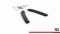 Heck Ansatz Flaps Diffusor V.1 passend für Seat Leon Cupra Mk3 FL Sportstourer schwarz Hochglanz